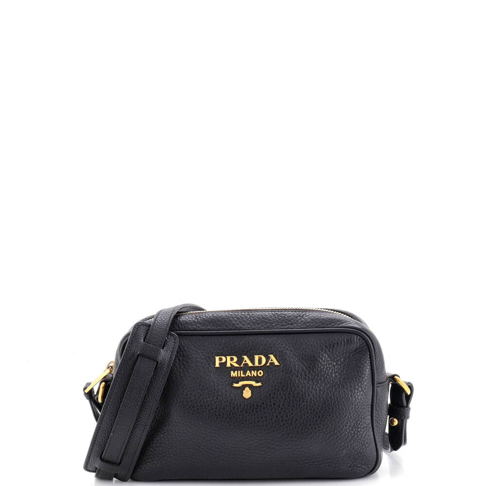 Prada Dual Strap Camera Bag Vitello Daino